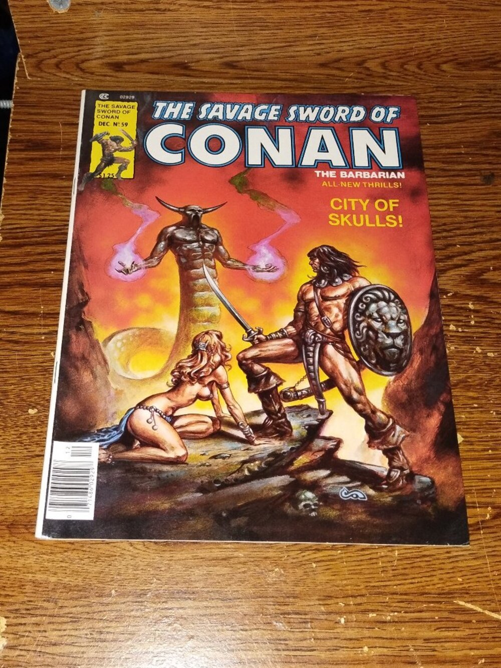 The Savage Sword of Conan the Barbarian #59 (Marvel Magazine, 1981)